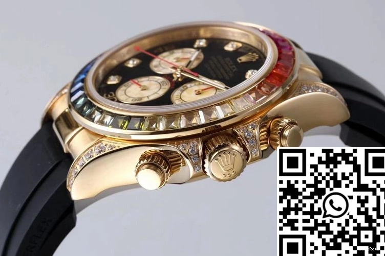 Yellow Daytona 116598RBOW BL Factory Gold Rolex 0926